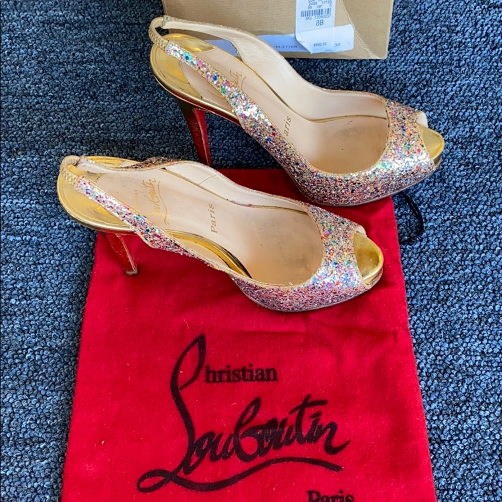 Glitter Christian Louboutins